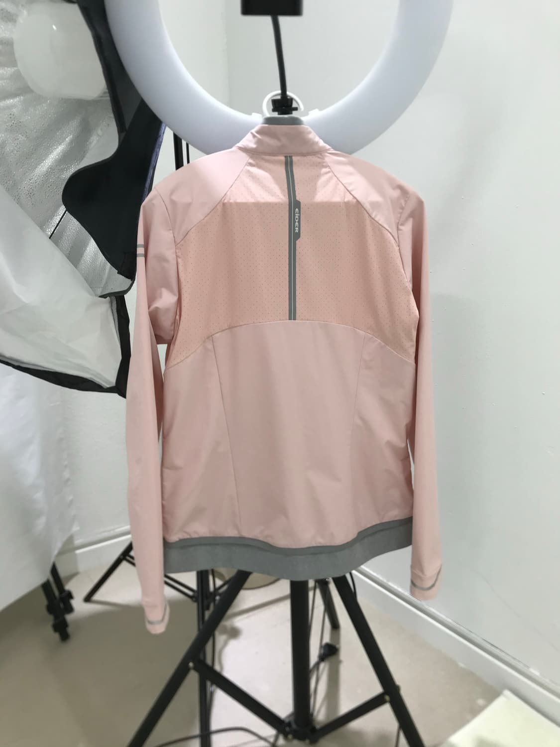 Eider baby pink&grey mix jersey zip-up 상품이미지9