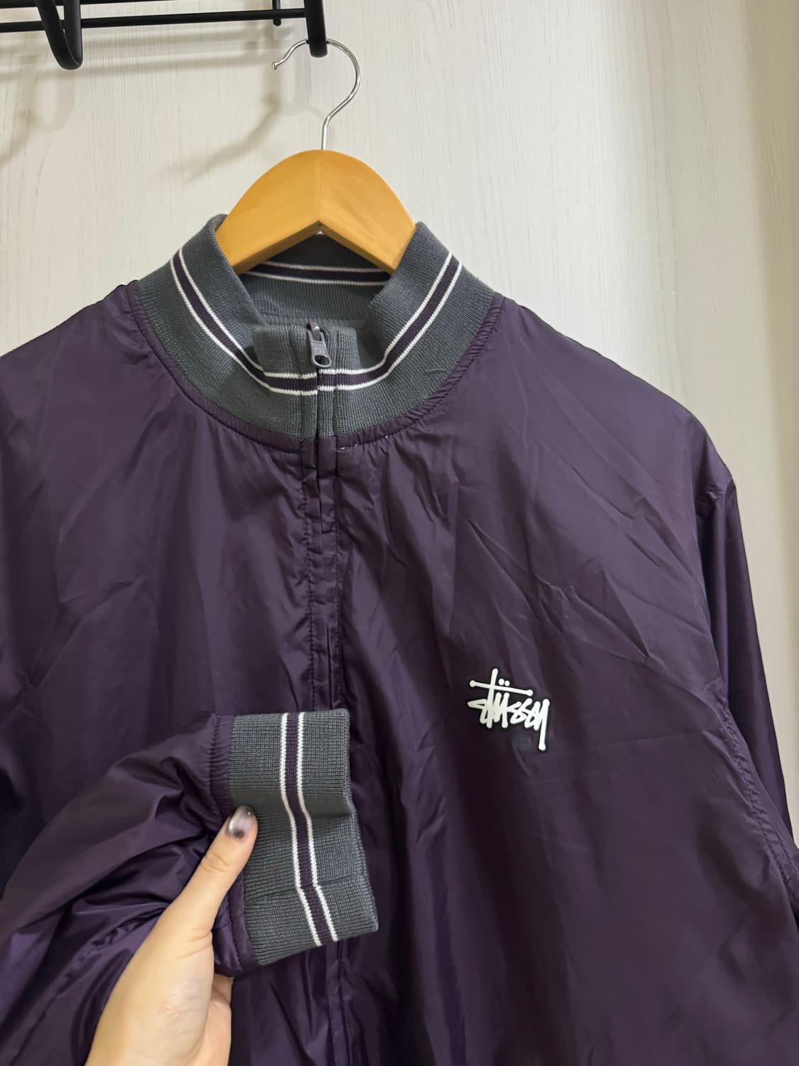 스투시 리버서블 윈드브레이커 점퍼 상품이미지1