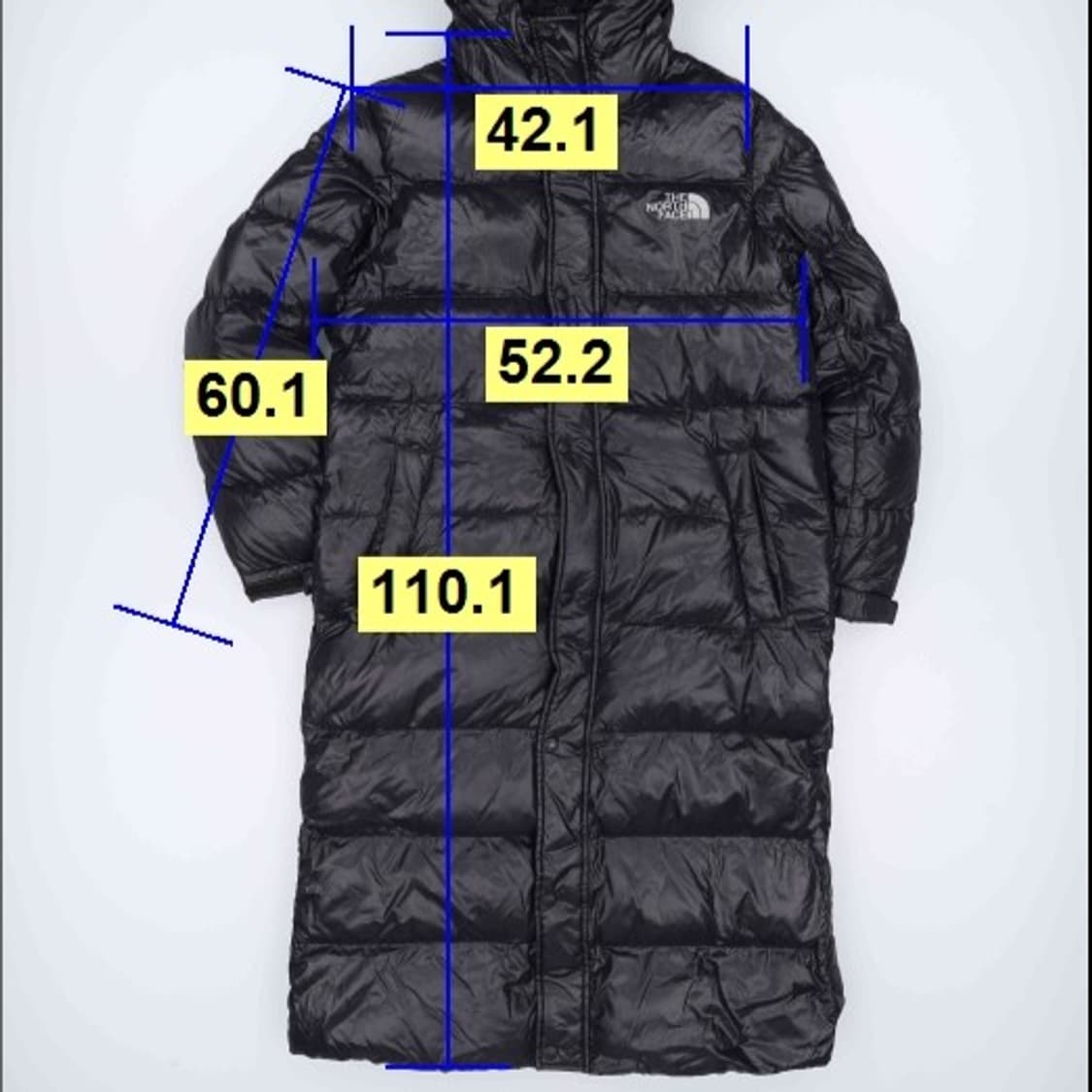 [S] 노스페이스 화이트라벨 노벨티 구스다운 롱패딩 파카 4132 상품이미지10