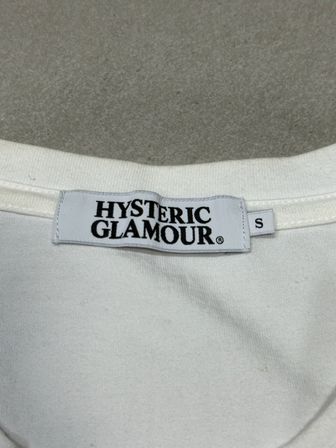 히스테릭 글래머 아카이브 나랑 같이 놀자 히스걸 반팔 티셔츠 상품이미지2