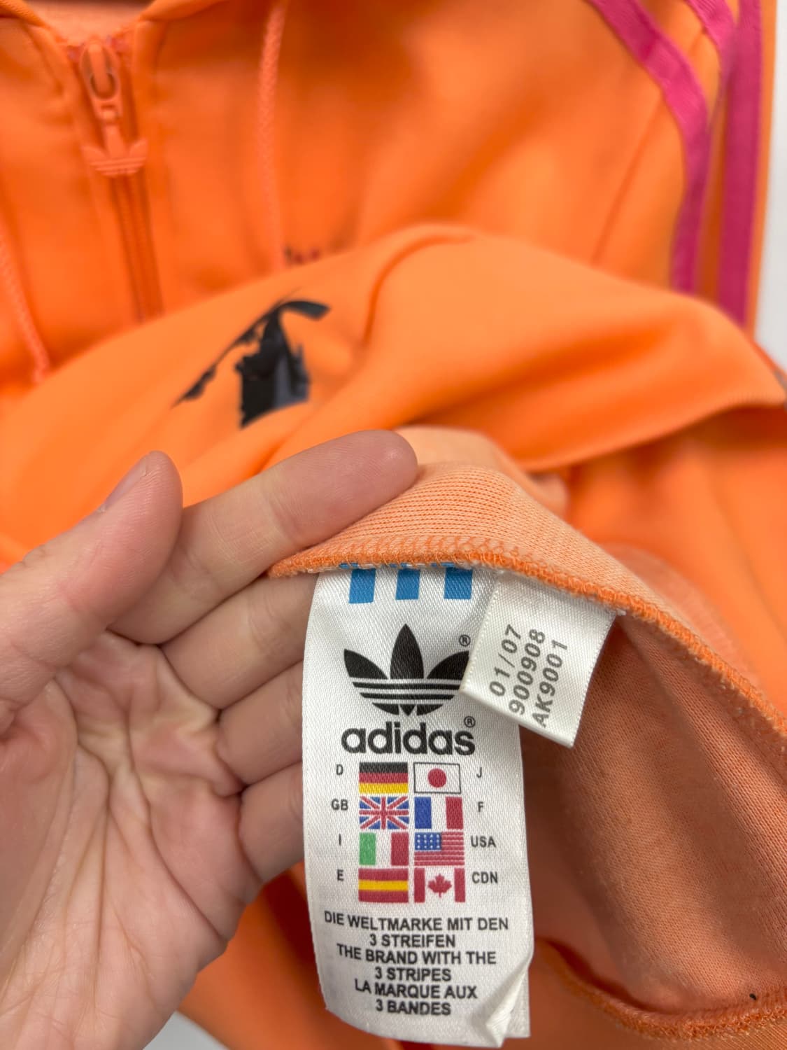 아디다스 우먼 후드 트랙탑 상품이미지6