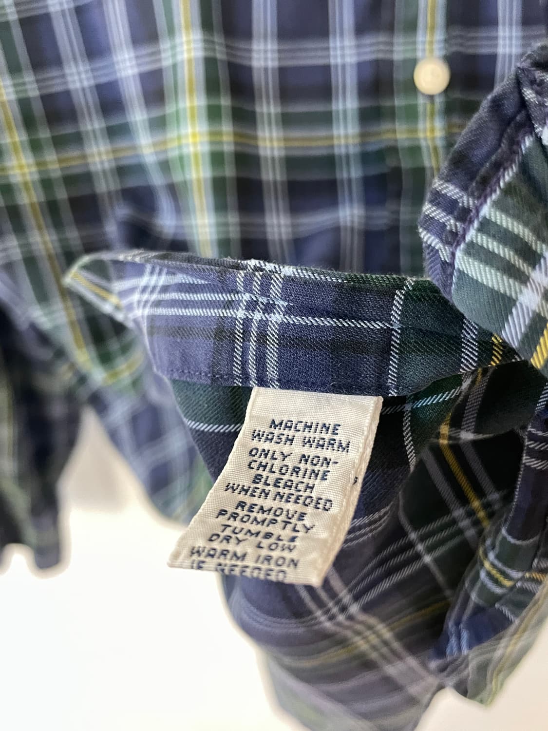 폴로 클래식핏 체크 셔츠  상품이미지6