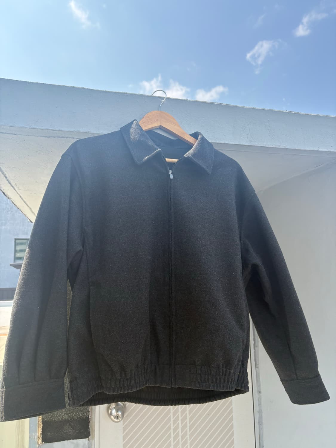 유니클로u 블루종 회색 상품이미지1