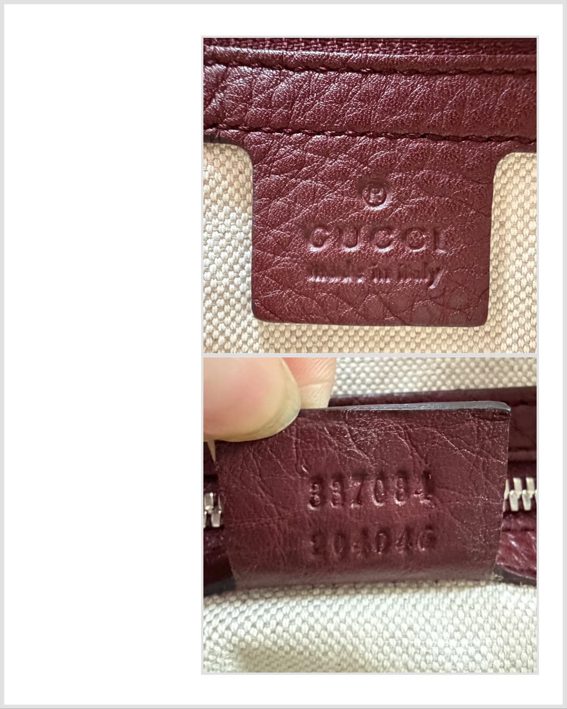 구찌 소호 소프트 레더 메신저 크로스백 상품이미지10