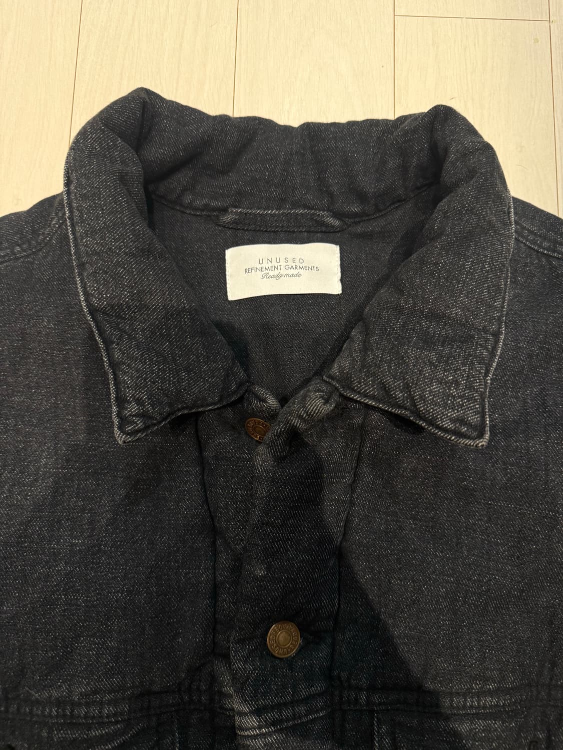 Unused 데님봄버자켓  상품이미지2