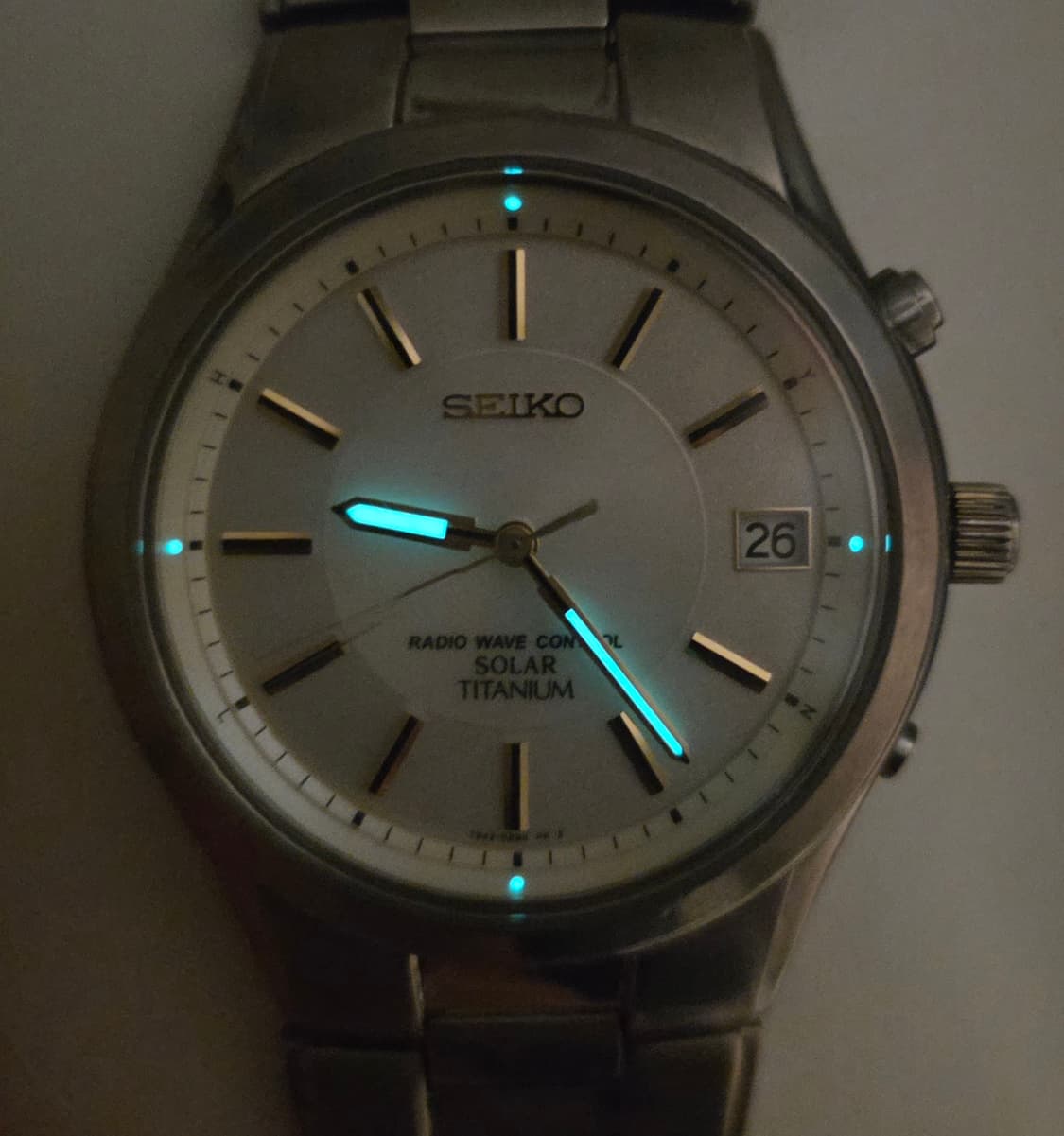 세이코 라디오 전파 솔라 스피릿 티타늄 7B42-0AN0시계 상품이미지7