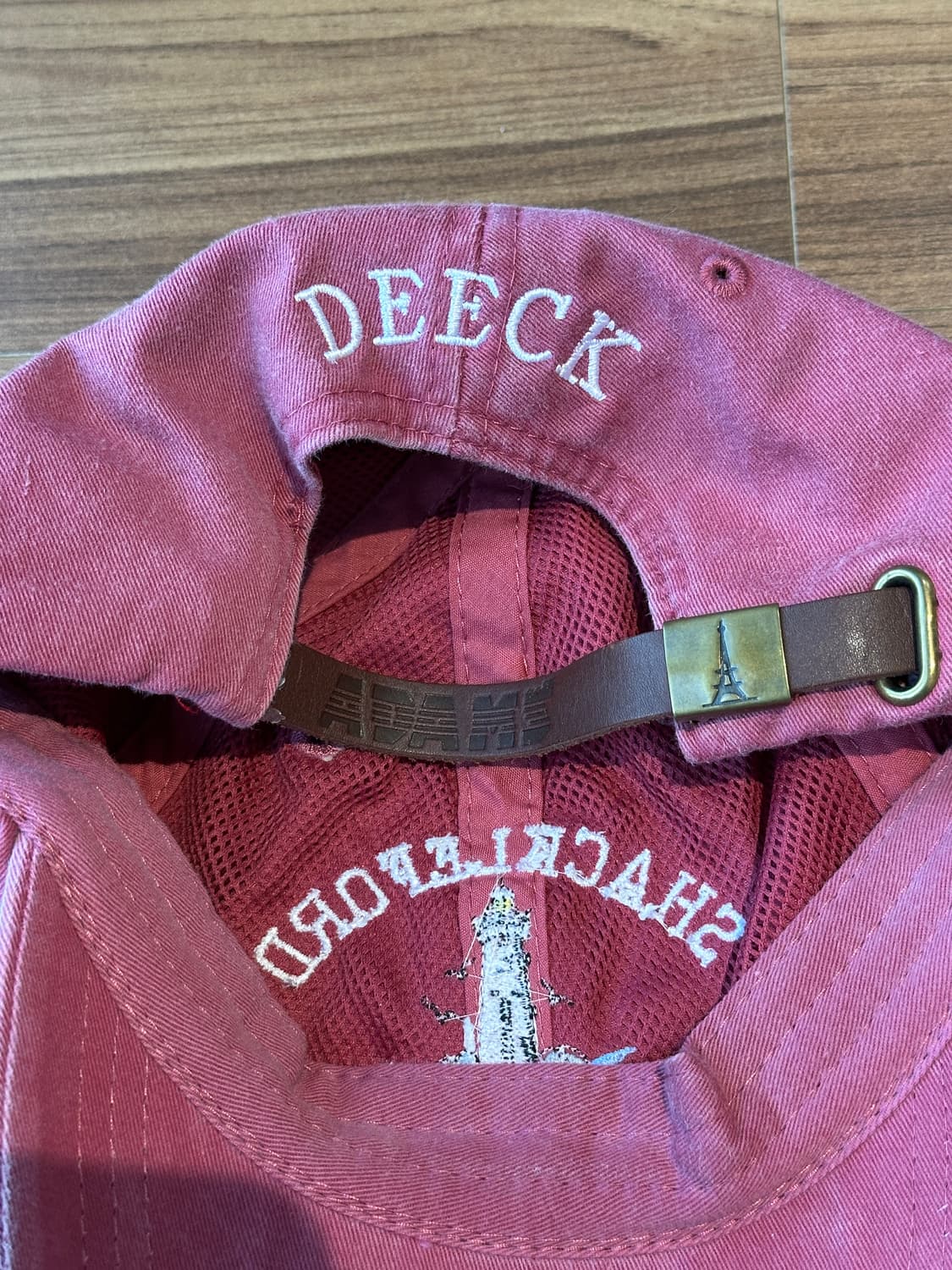 빈티지 샤클포드 등대 자수 볼캡  상품이미지7