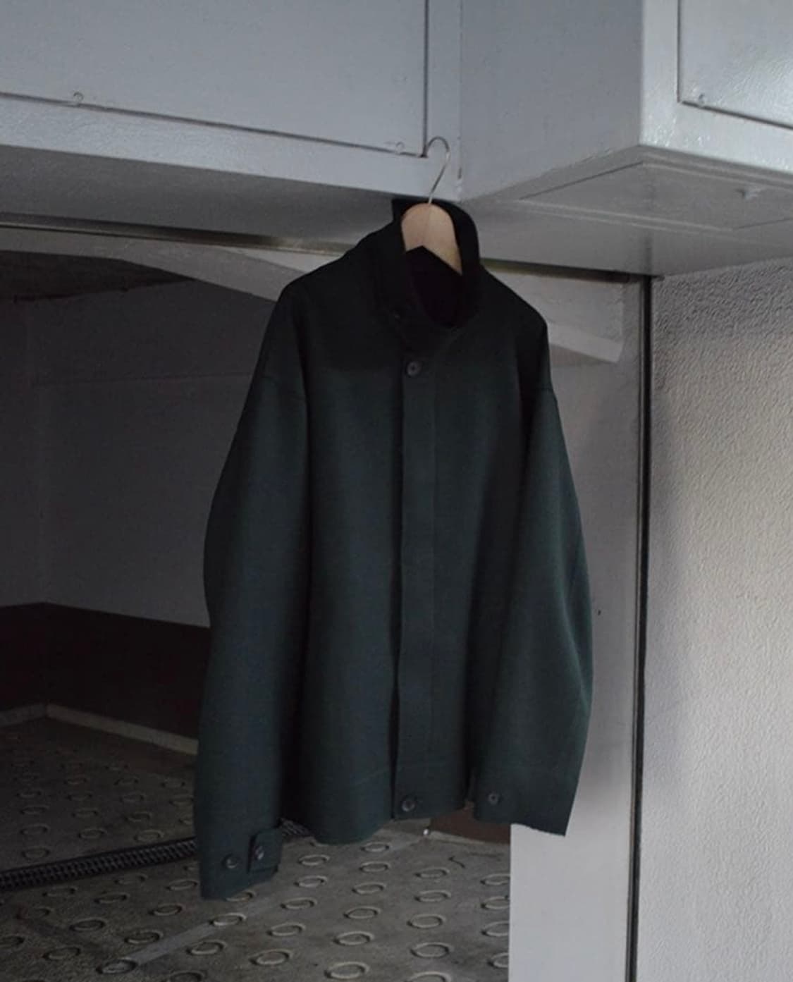 요크 도쿄 22aw yoke tokyo x john 멜톤 컷오프 자켓 상품이미지1