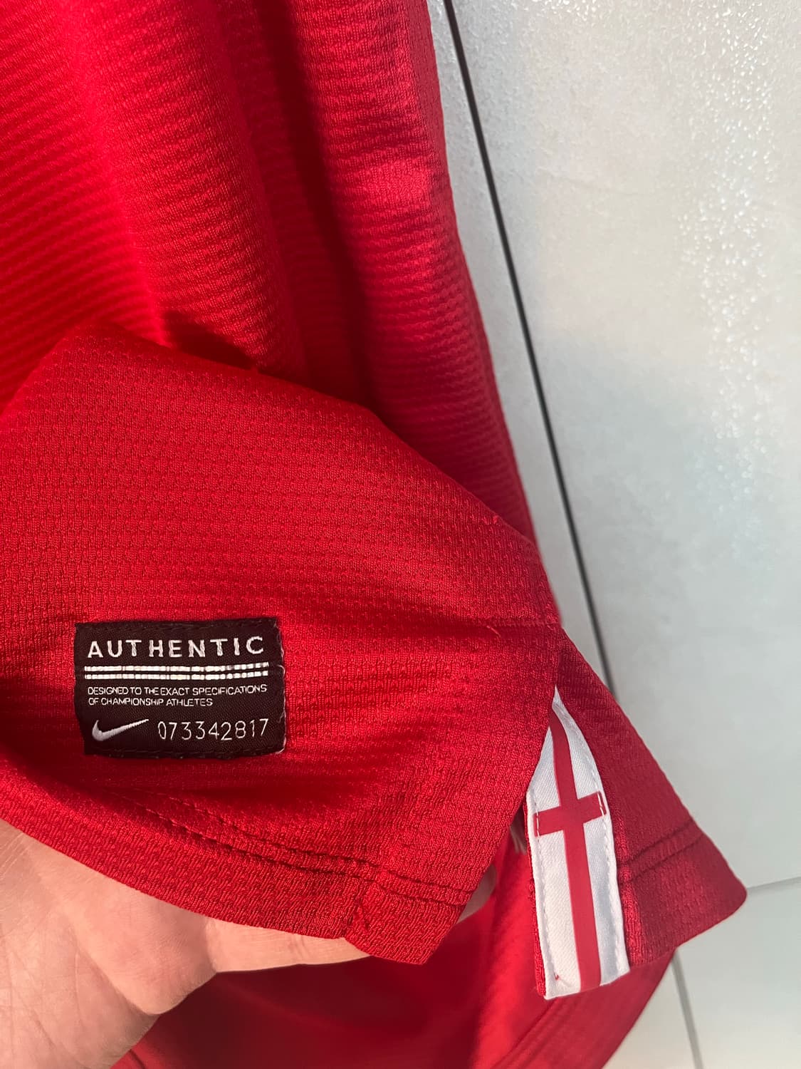 나이키 13-14 잉글랜드 축구 국대 어웨이 유니폼 져지 [M/100]  상품이미지6