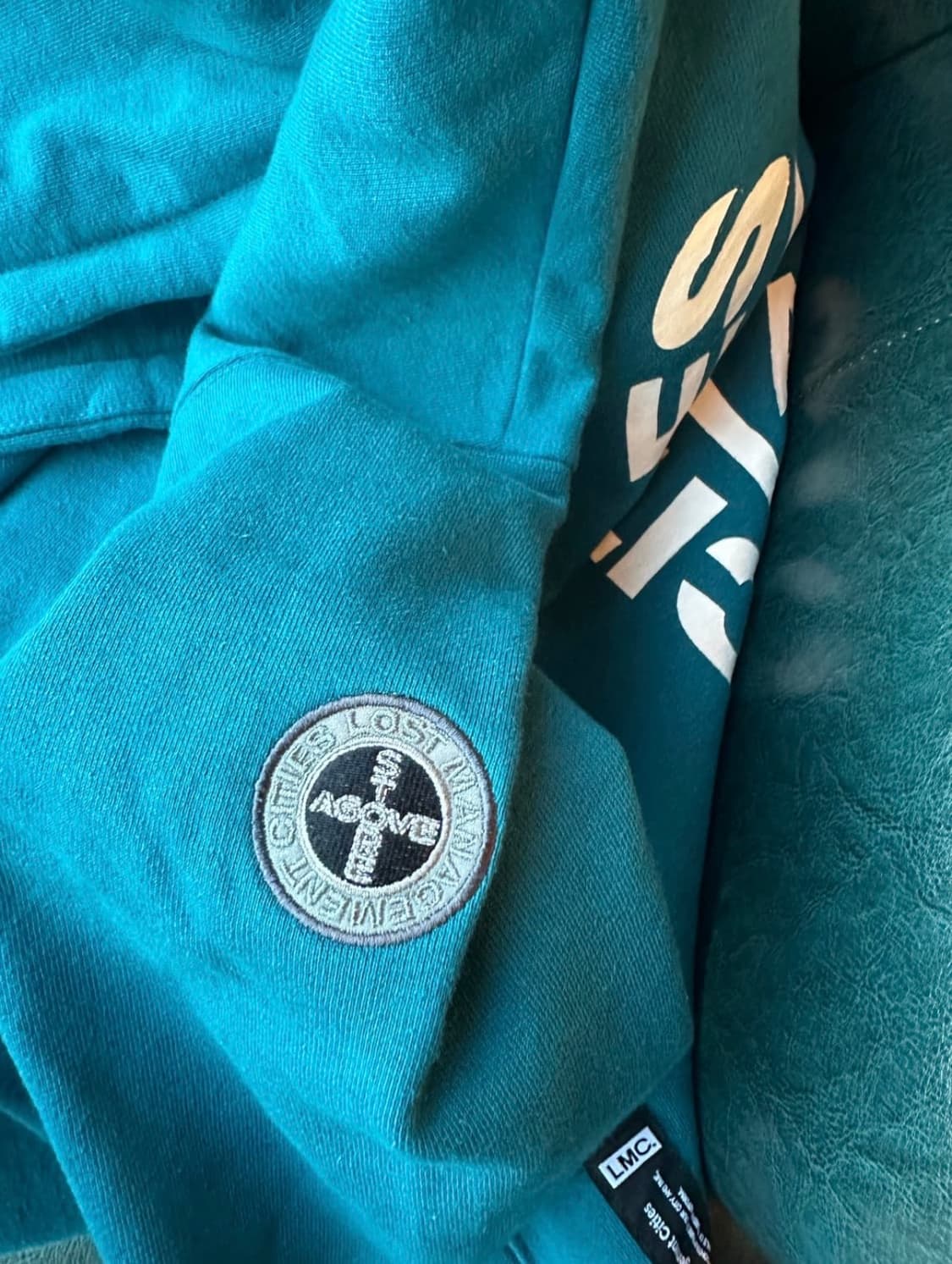 LMC X A6OVE 후드티 dk teal L 상품이미지2