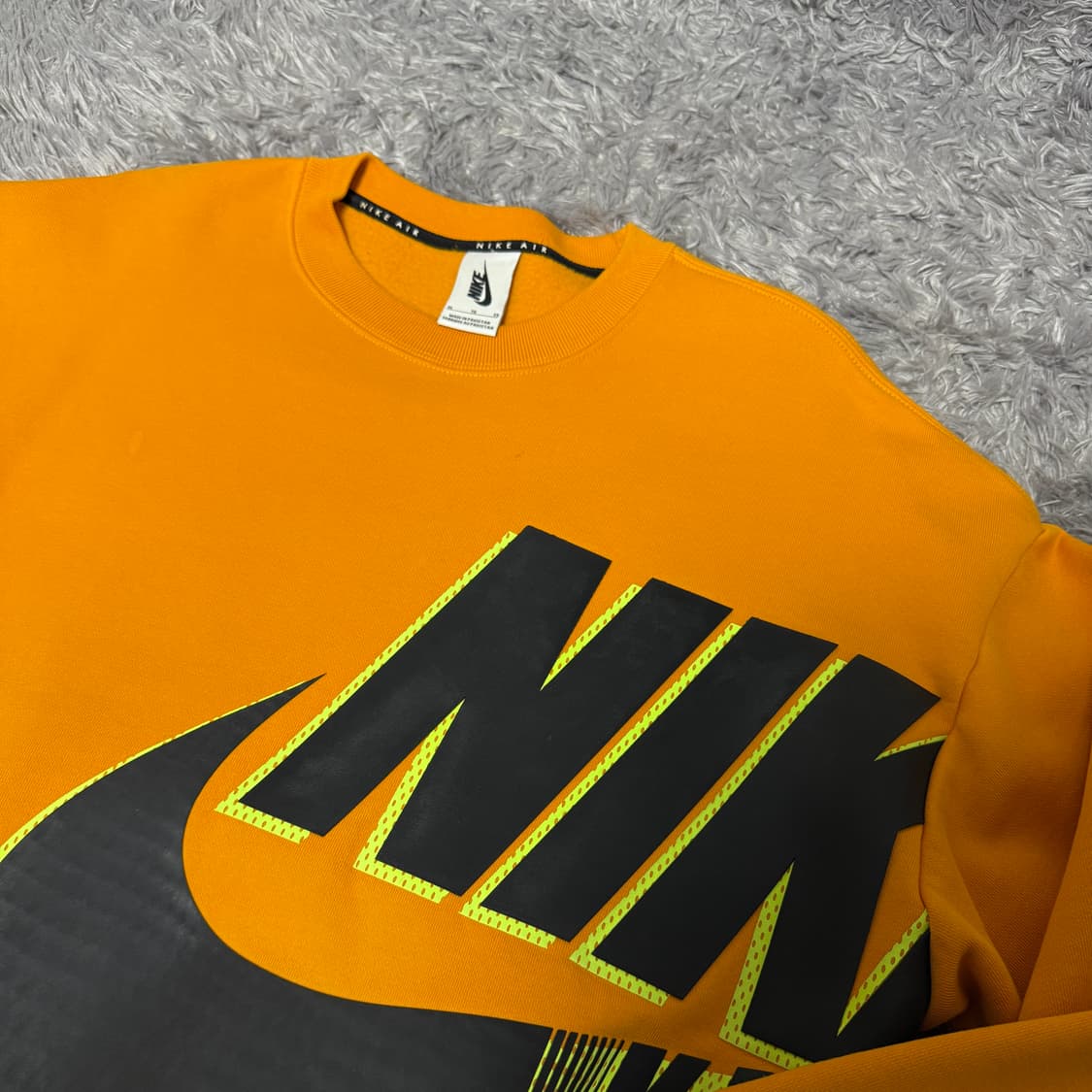 [XL] 나이키x킴 존스 플리스 크루 써킷 오렌지 상품이미지3