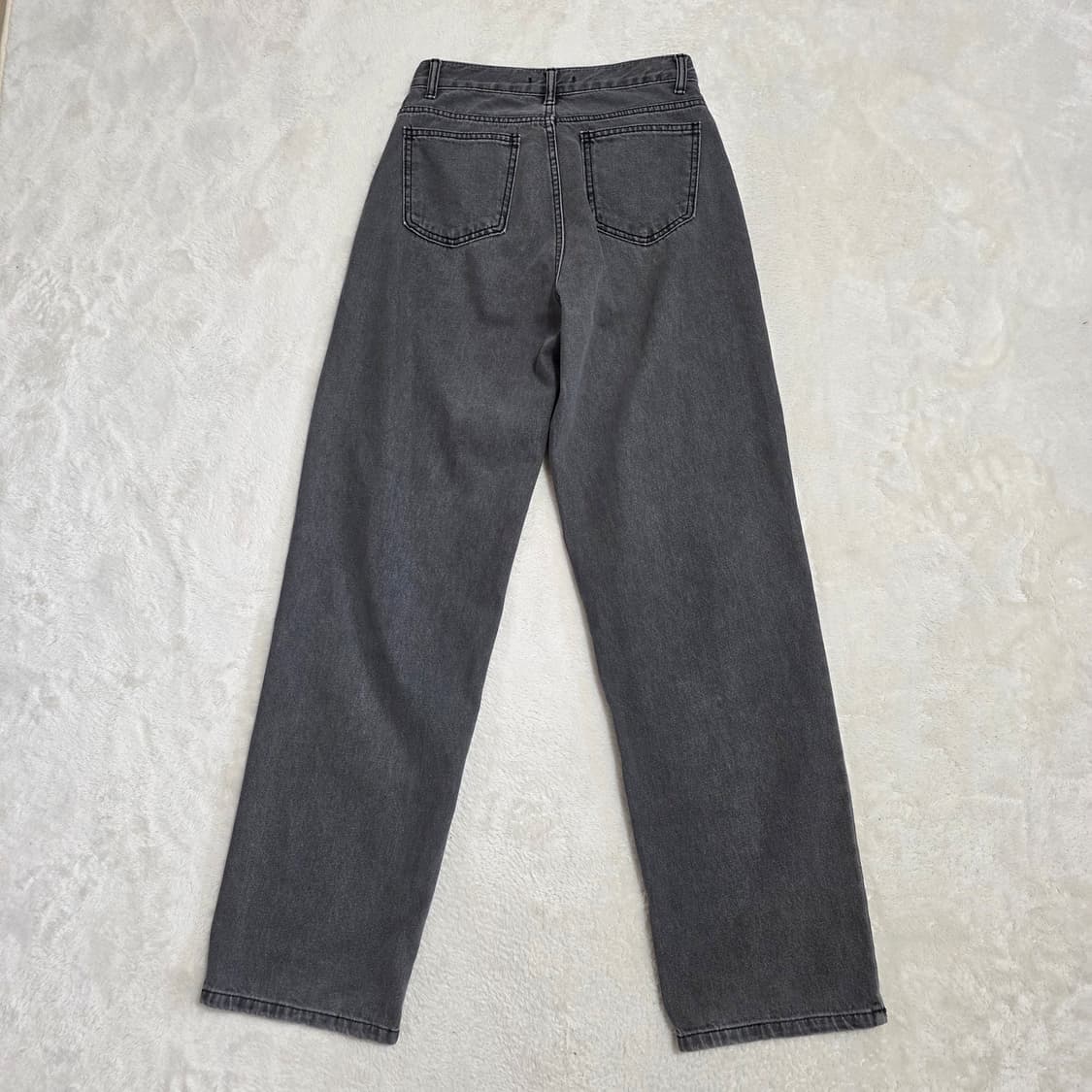 (S)여성 유네네 unene 그레이 데님 팬츠  상품이미지3