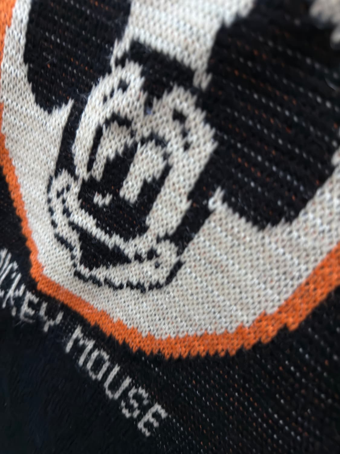 vtg Mickey mouse hand made boya knit  상품이미지2