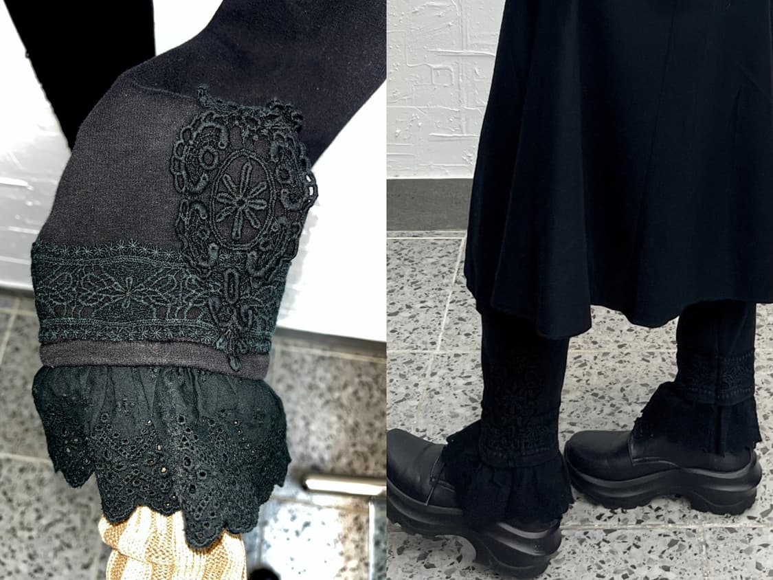 ankle frill leggings 상품이미지1