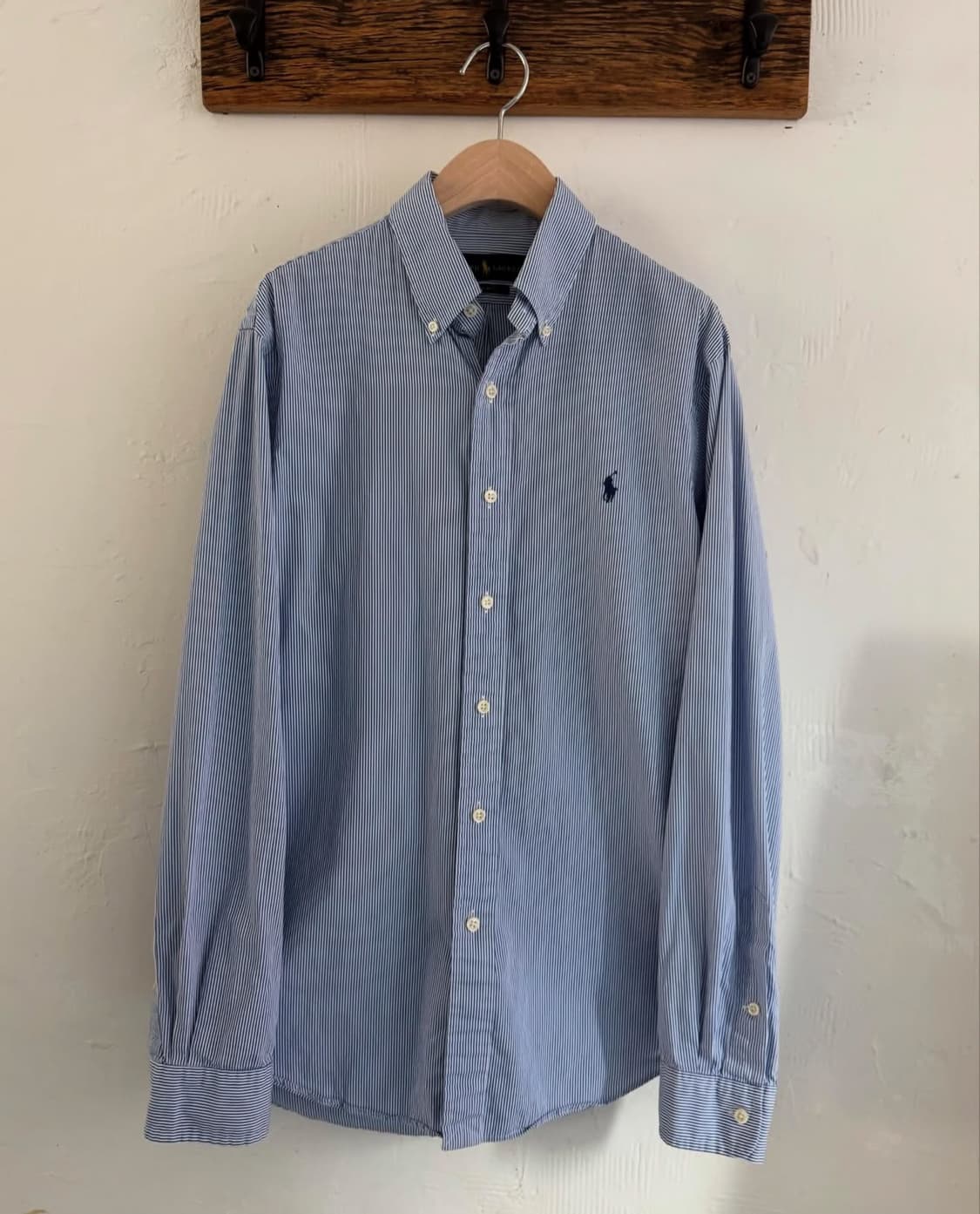 폴로 랄프로렌 스트라이프 셔츠 M 상품이미지3