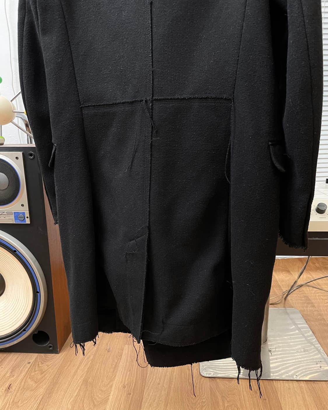 [M] 디젤 로우엣지 커팅 울 코트 상품이미지6