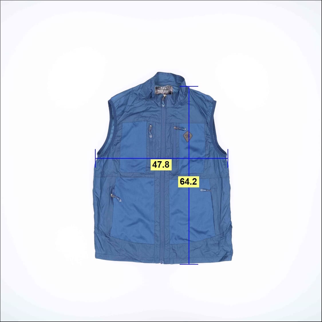 M 코오롱스포츠 바람막이 조끼 0424H1 상품이미지5