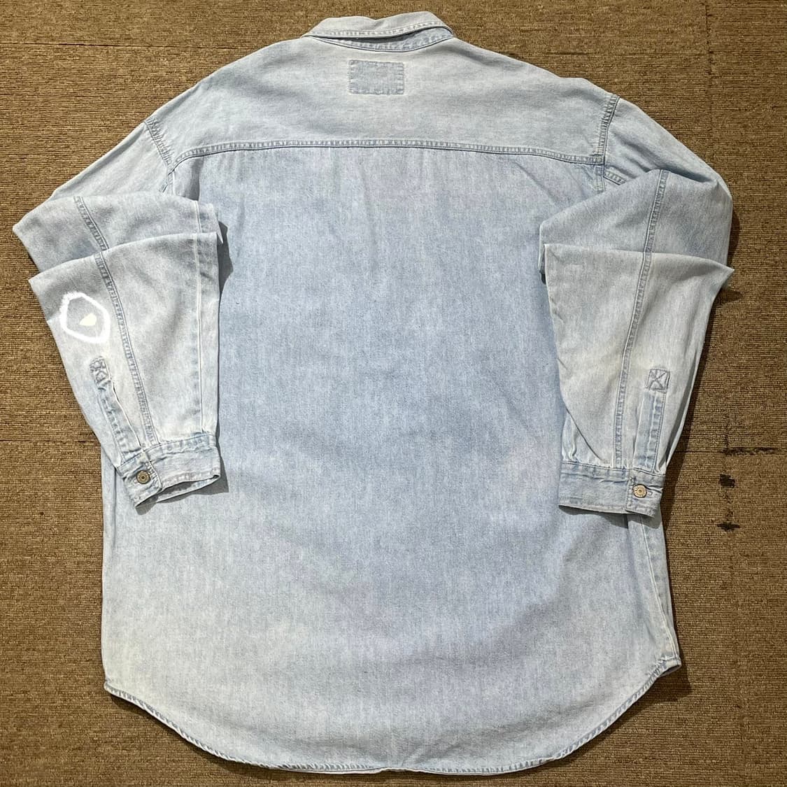 (XL) 90s Levi's 리바이스 코튼 데님 셔츠 상품이미지6