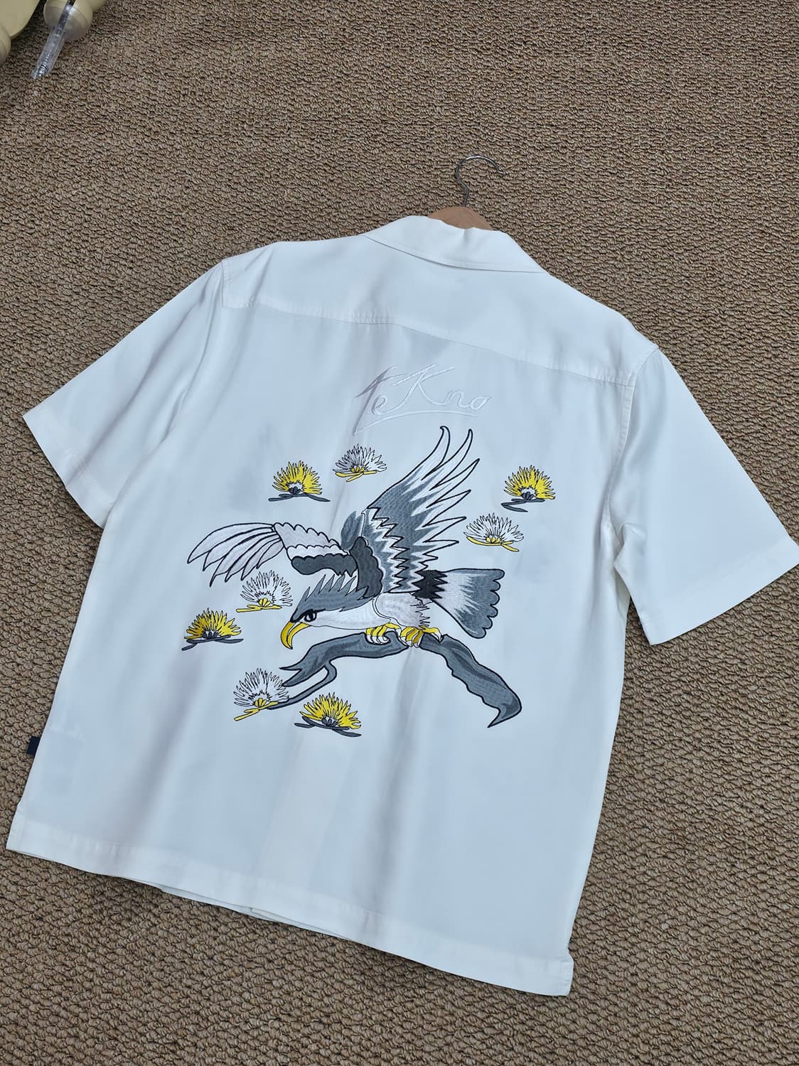 디젤 스페인판 독수리 자수 셔츠 상품이미지5