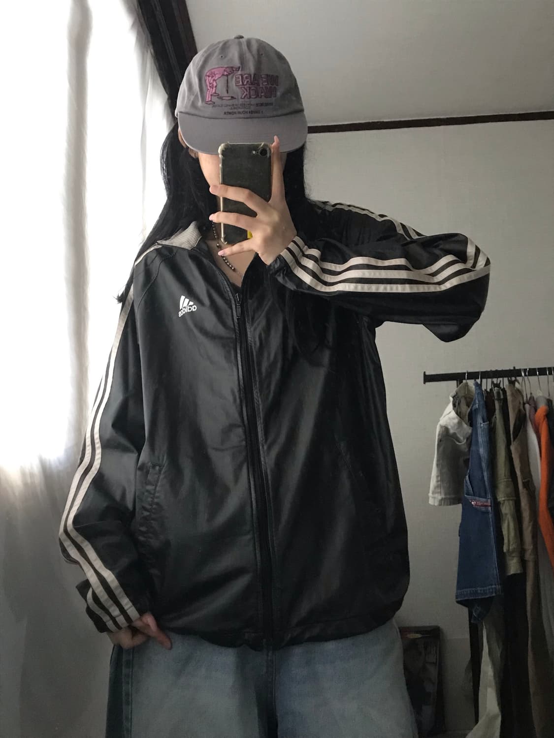 아디다스 00s 삼선 바람막이 상품이미지1
