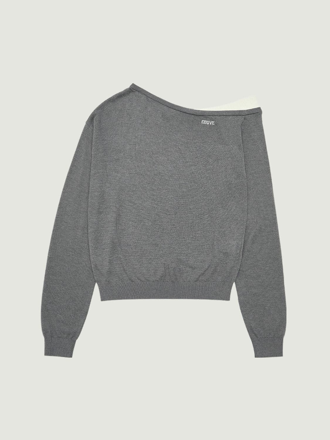 Grove eden combi knit 상품이미지2