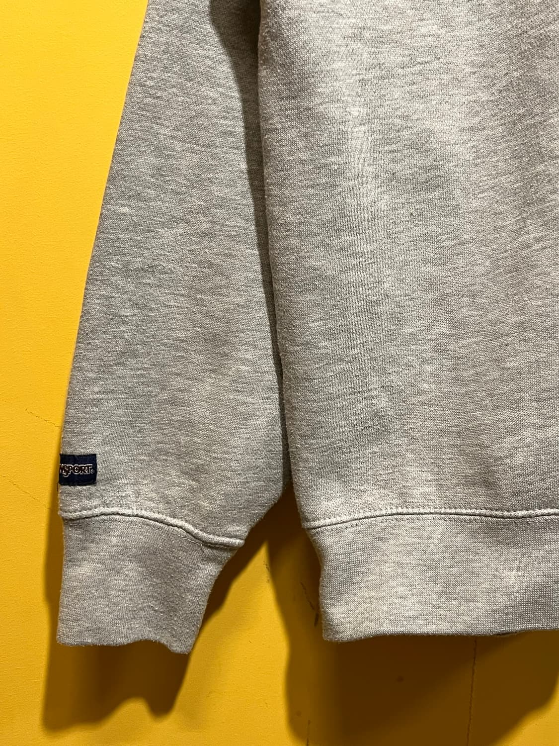 [L] 잔스포츠 유니버시티 스웻셔츠 캘폴리 그레이 캠퍼스 맨투맨 상품이미지5