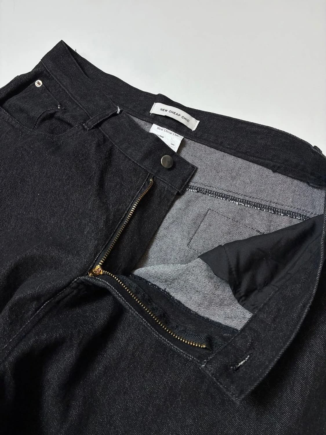 뉴치프시크 22ss NCC 와이드 데님 팬츠 PN8301 상품이미지3