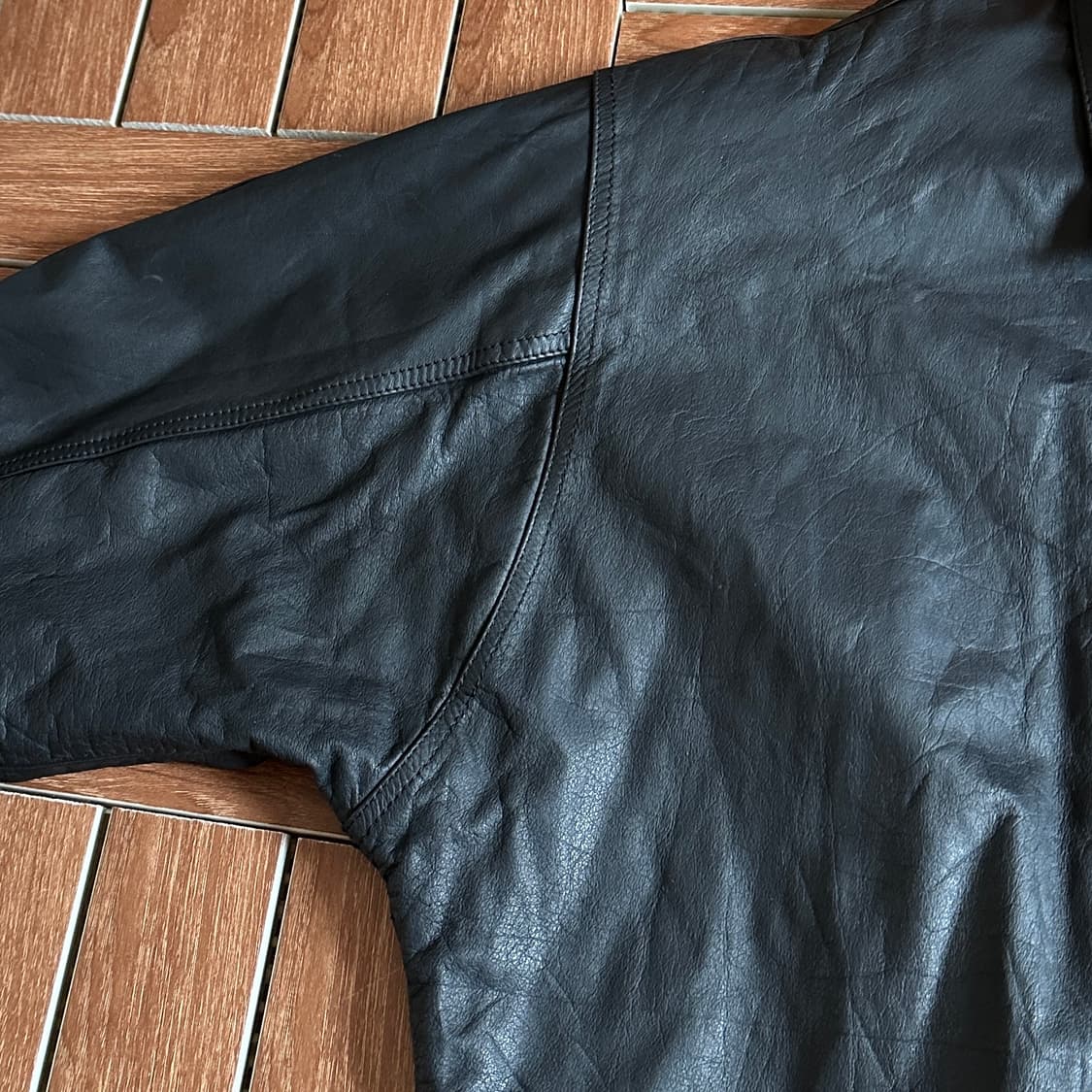 Revive cow-hide leather car coat 상품이미지3