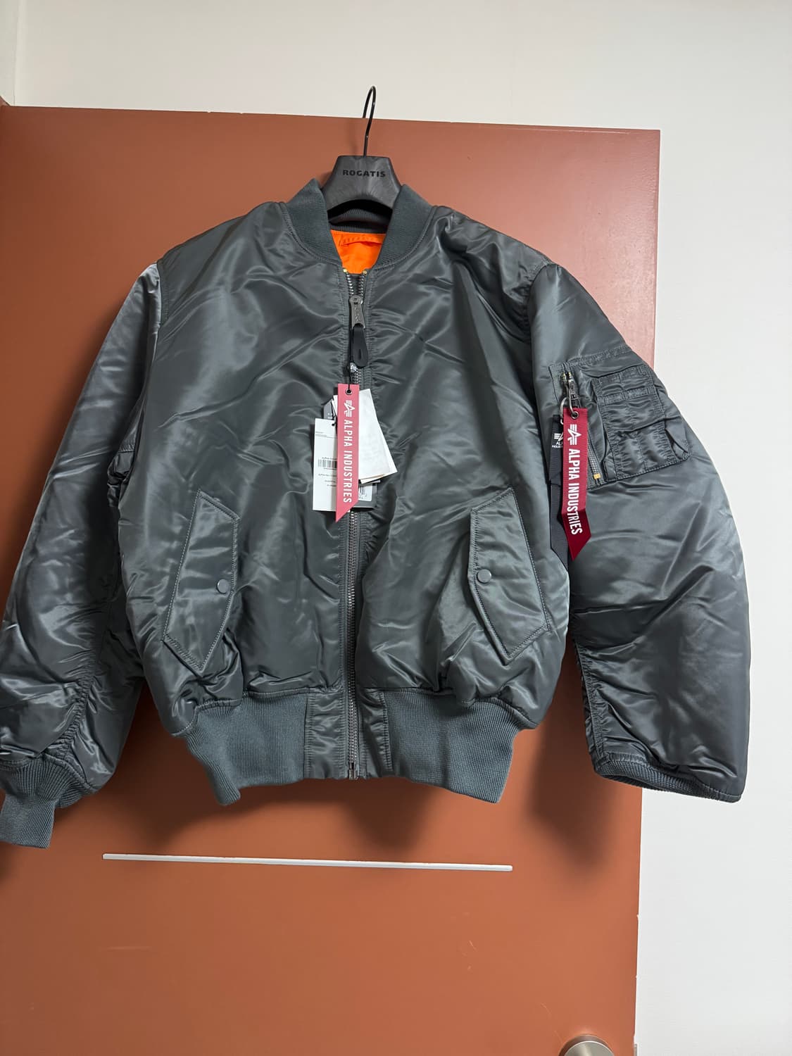 알파인더스트리ma-1 건메탈 상품이미지1