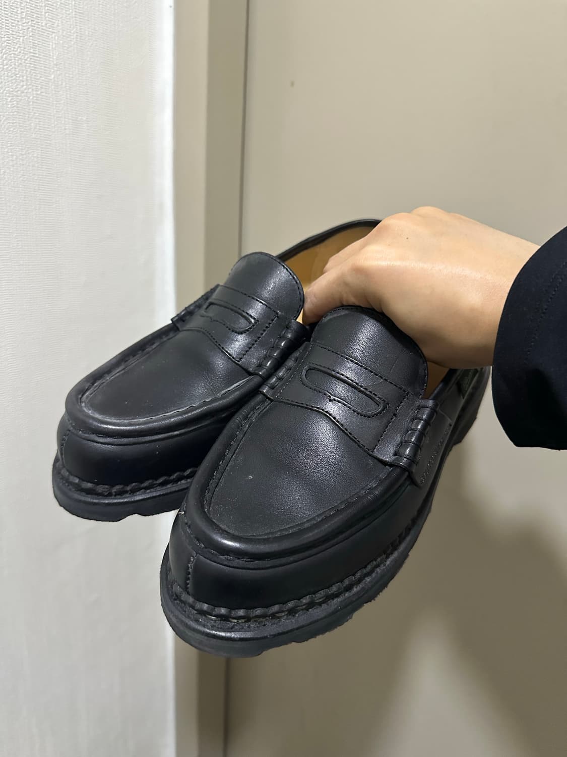 4.5) 파라부트 레임스 블랙 팝니다 상품이미지3