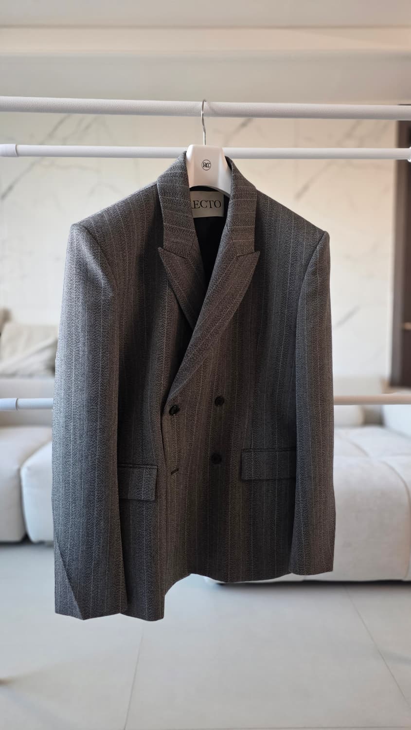 렉토 브로큰 헤링본 더블 자켓 M(준신품) 팝니다. 상품이미지2