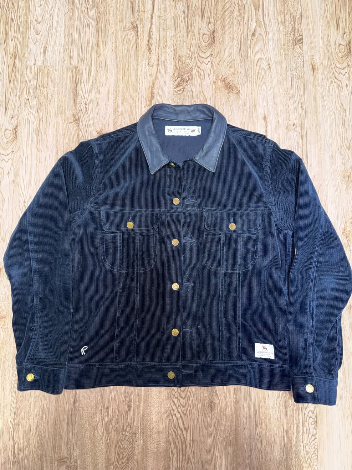 네이버후드 코듀로이 트러커 자켓 상품이미지1