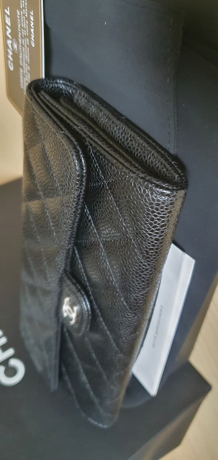 (미사용)샤넬 캐비어 지갑/장지갑 새상품급 정품(감정O) 상품이미지6