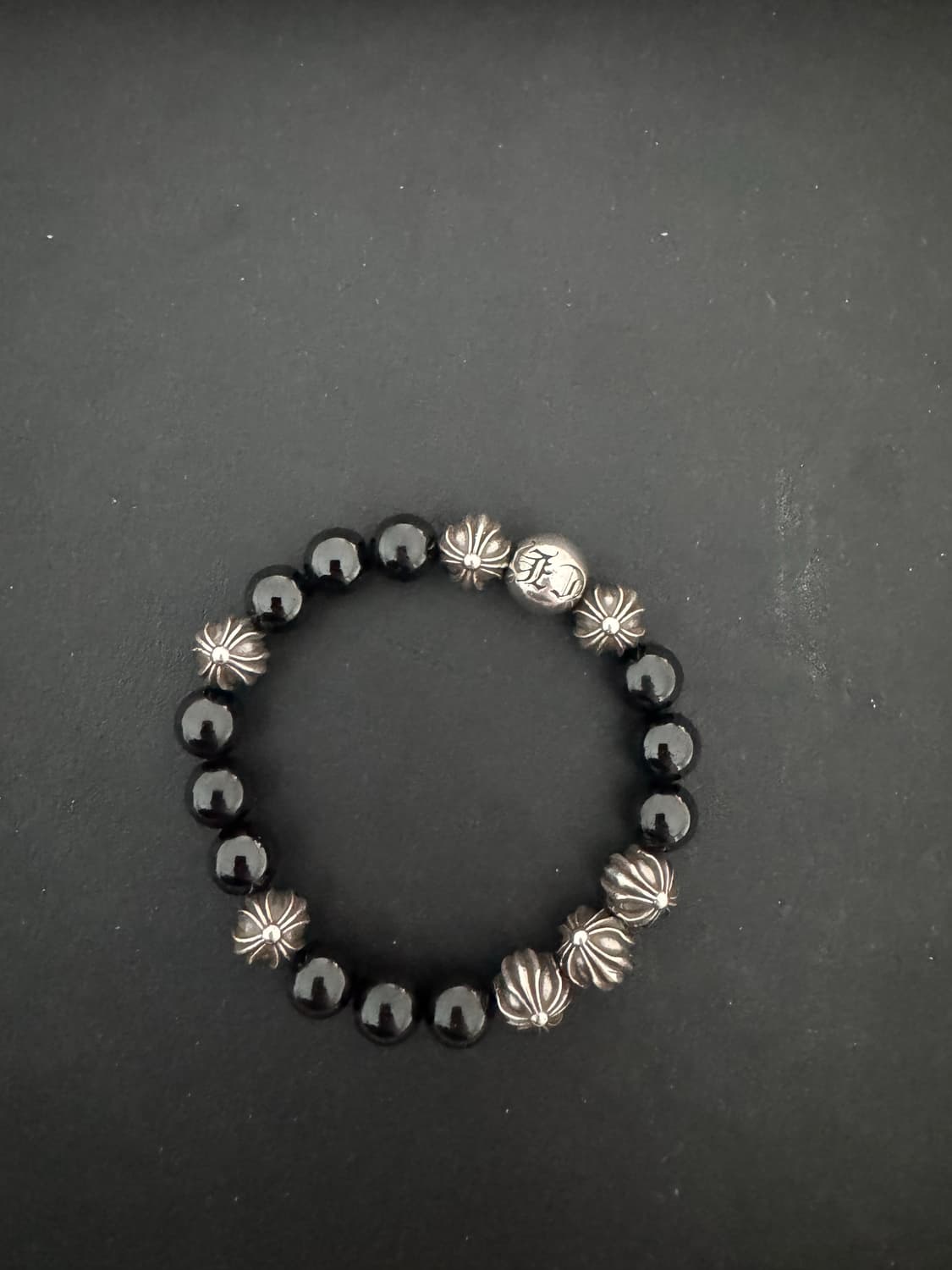 크롬하츠 비즈팔찌 (라지 10mm) 상품이미지2