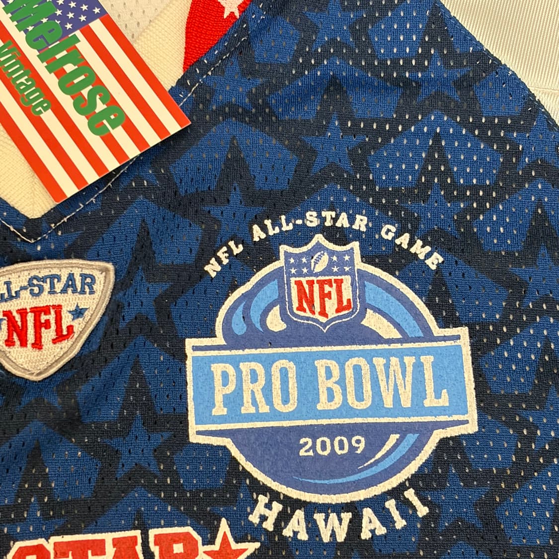 09s USA 빈티지 리복 NFL 올스타 미식축구 져지 상품이미지5