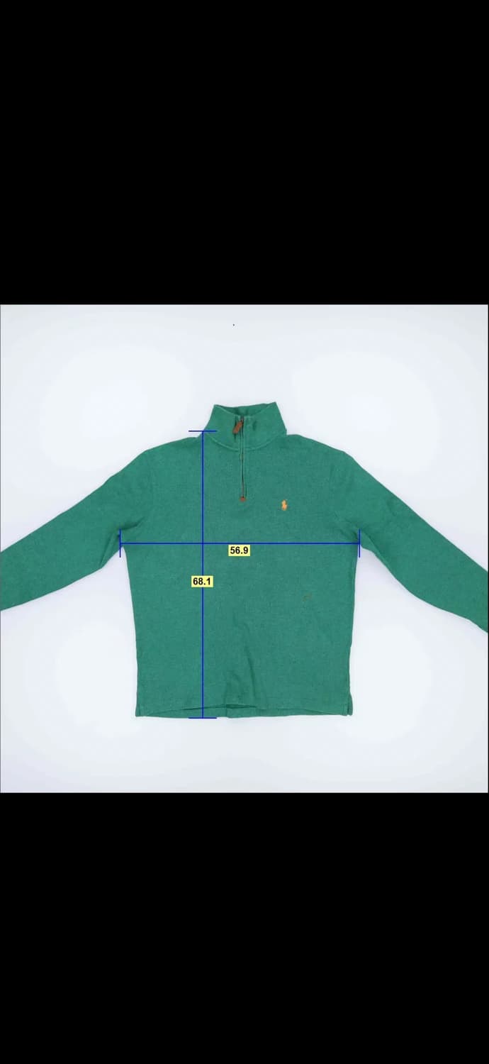 폴로랄프로렌 피스타치오 하프집업 0107H1 상품이미지7