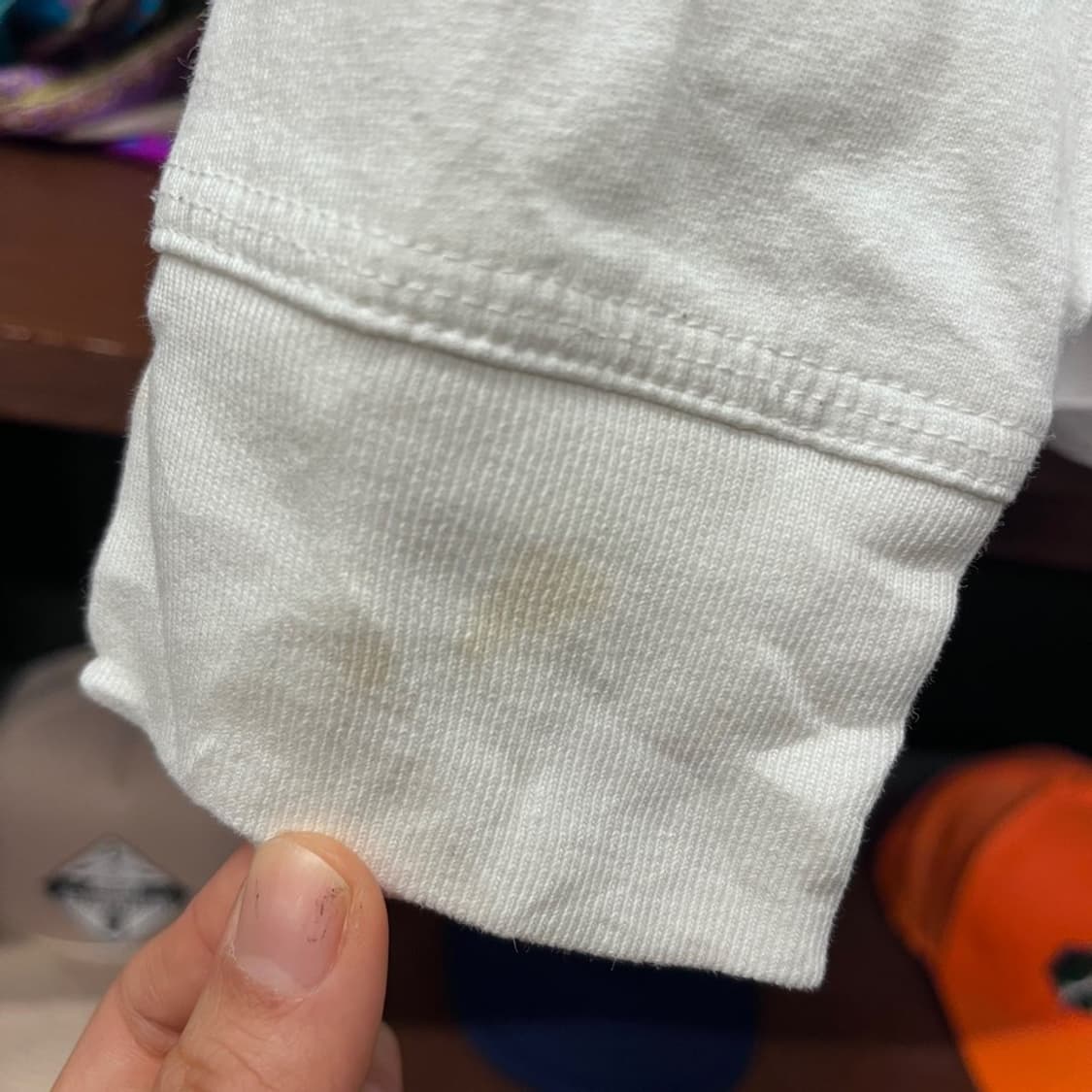 칼하트 WIP 스몰 로고 롱슬리브 워크 웨어 상품이미지8