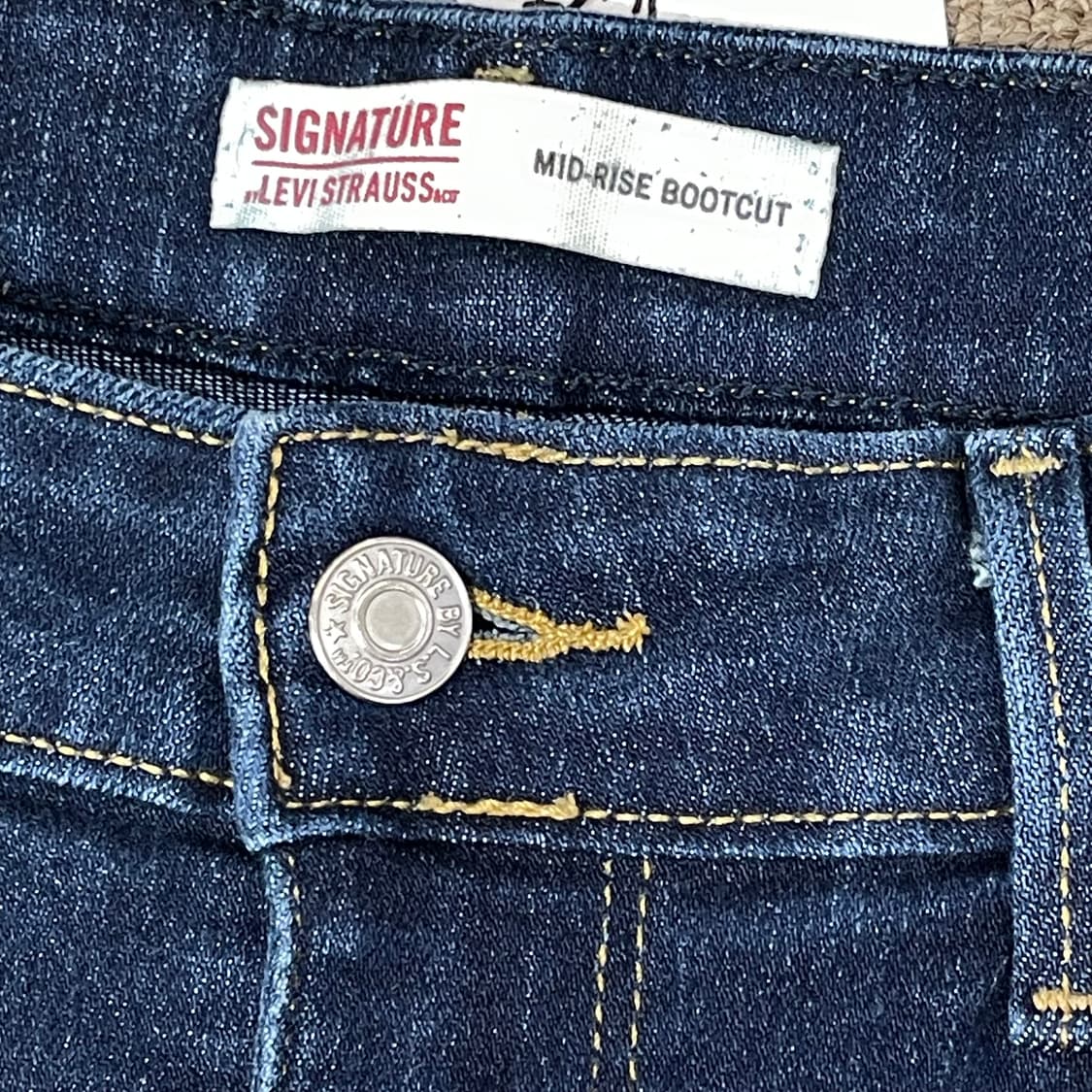 (33) Levi's (리바이스 시그니처 미드 라이즈 부츠컷) 상품이미지5