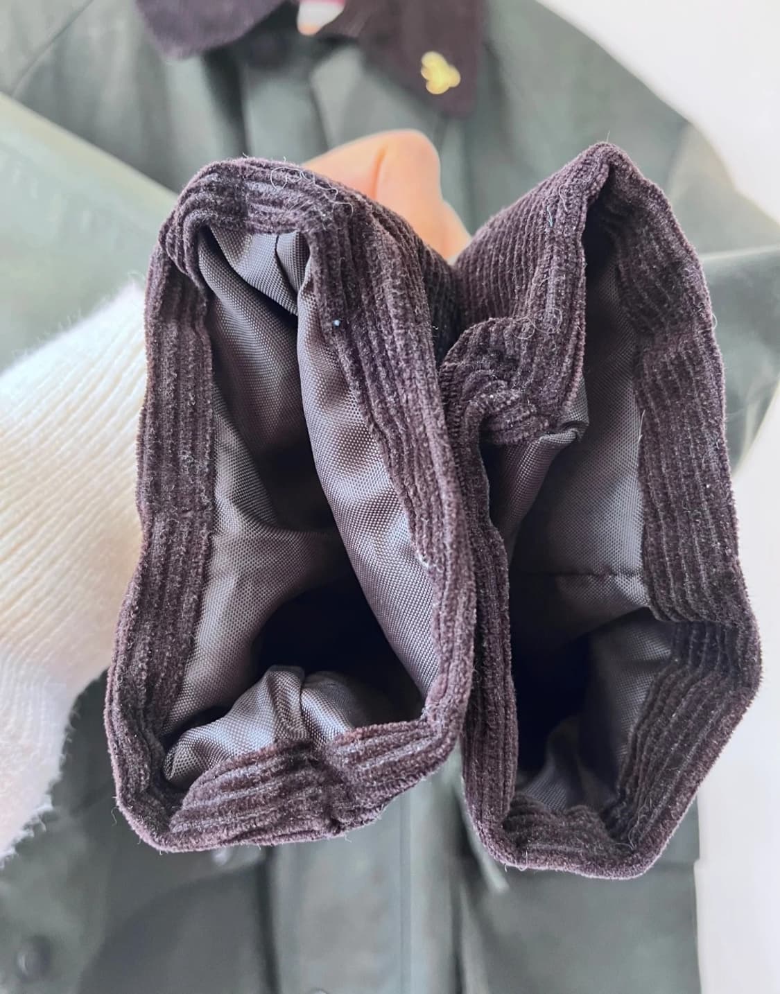 존파트리지 남성 카키 왁스헌팅자켓
 상품이미지7