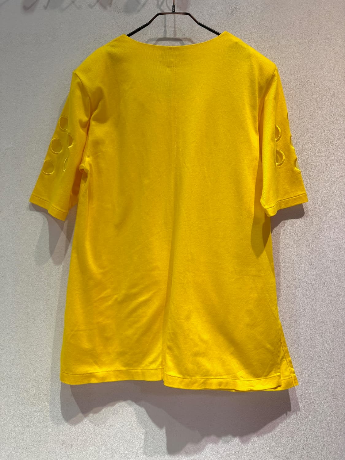 CREA Yellow Punched Tee (Made In Japan) 상품이미지2