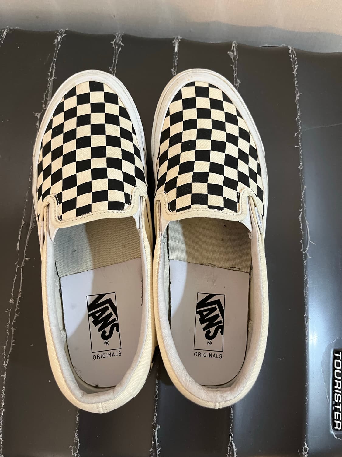 반스볼트 체커보드 슬립온 상품이미지1