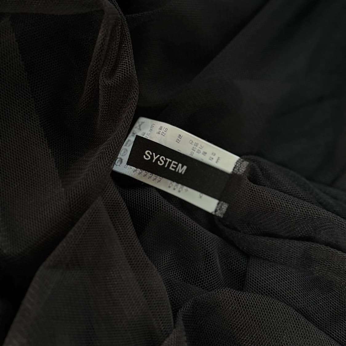 시스템 신형 슬리브리스 튤 드레스 상품이미지3