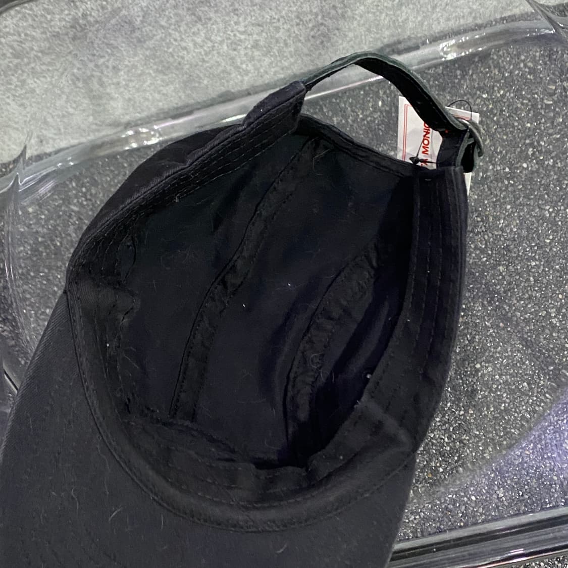 슈프림 블랙 캠프캡 B3869 상품이미지4