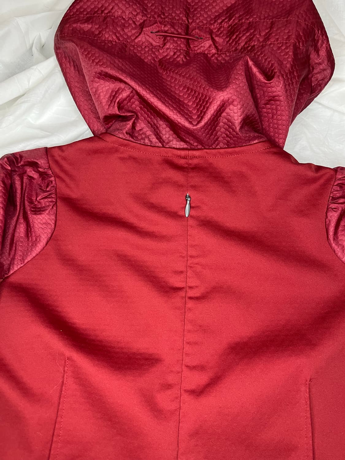 언더커버 나이키 갸쿠소우 버건디 후디드 러닝 재킷 상품이미지4