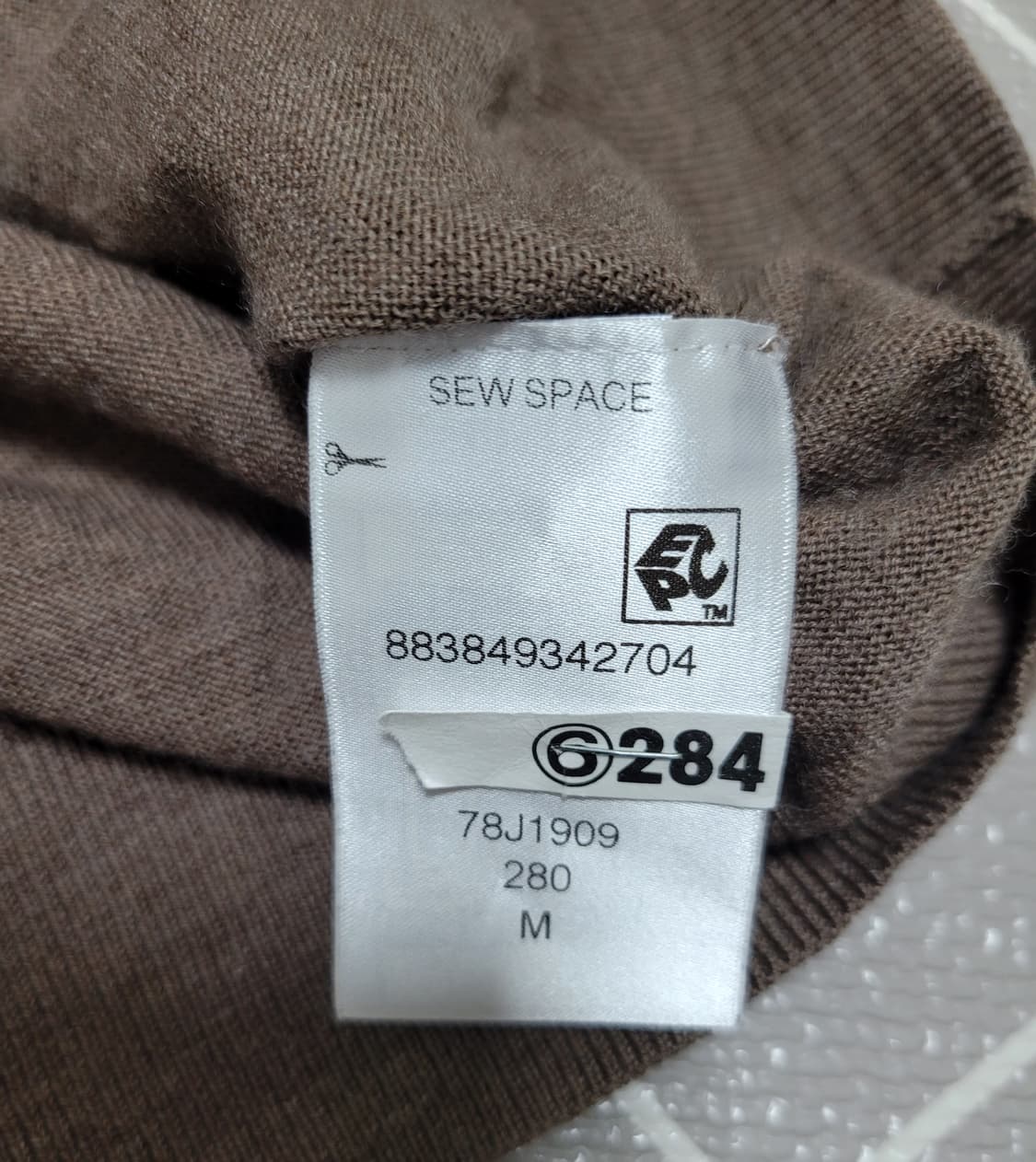 타미힐피거 크루넥 라운드 울 니트 M 상품이미지4