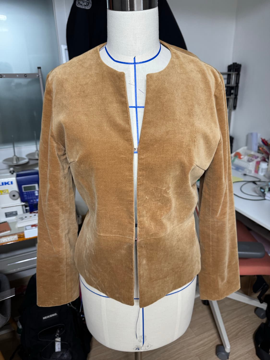 빈티지 스웨이드 자켓 상품이미지1