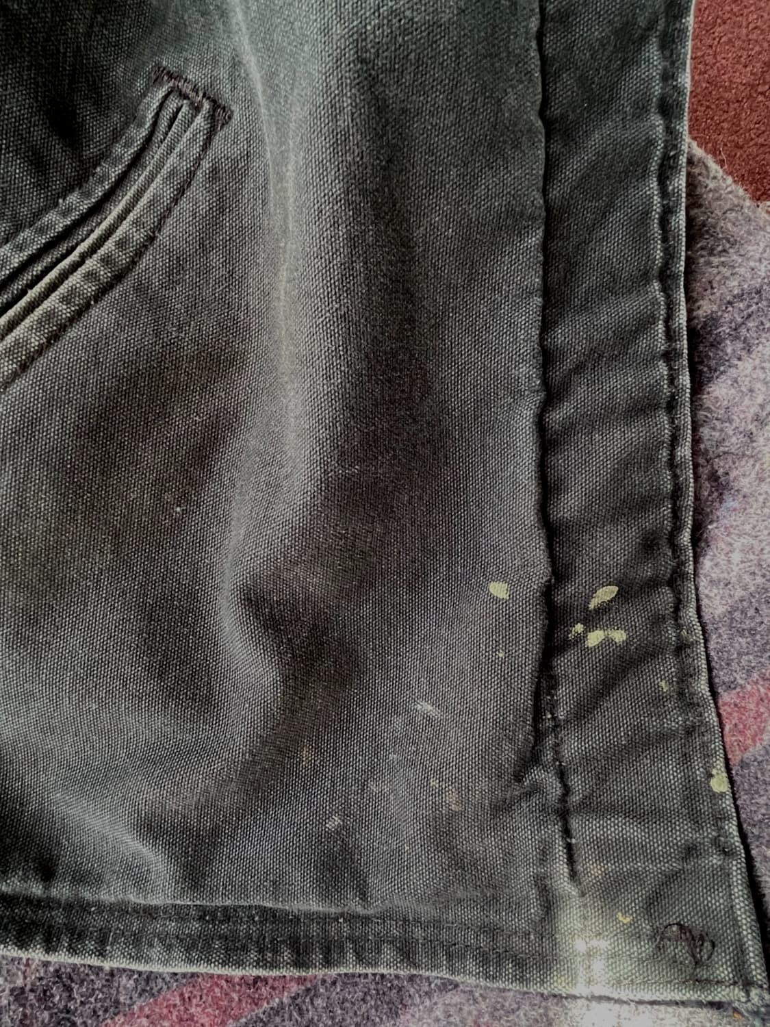 칼하트 J01 디트로이트 커스텀 자켓 블랙 상품이미지9