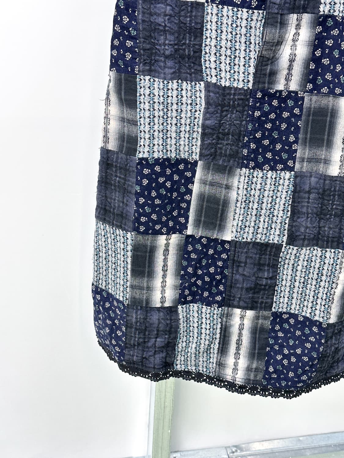 dog patchwork corduroy skirt 상품이미지2