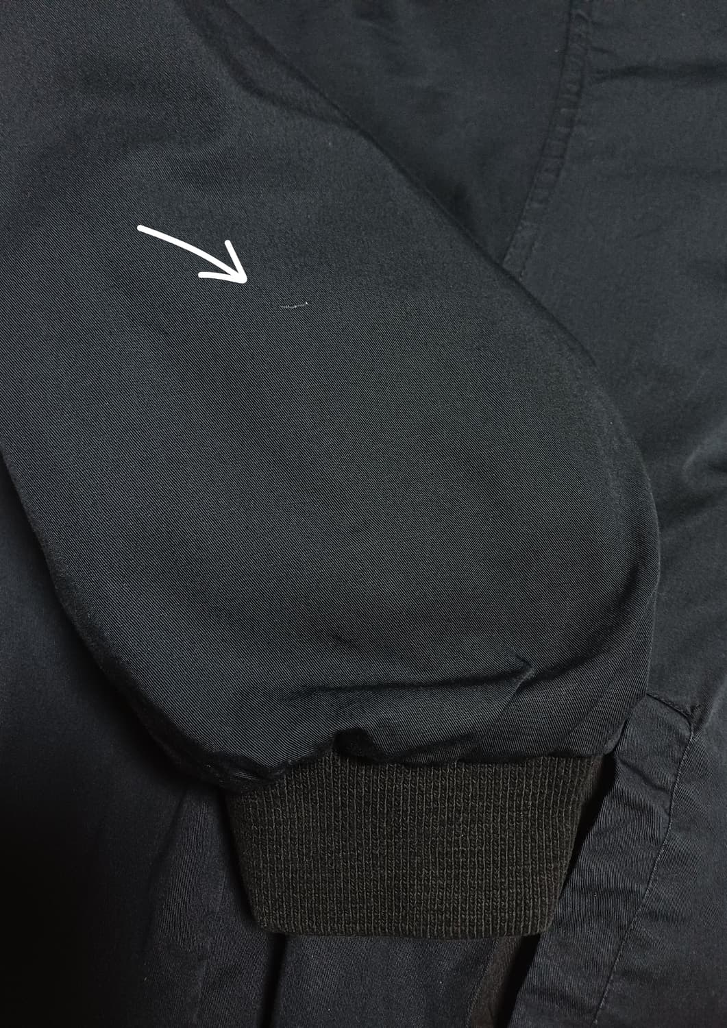 👀 90s 말보로 리버시블 봄버 자켓 - 블랙 상품이미지10