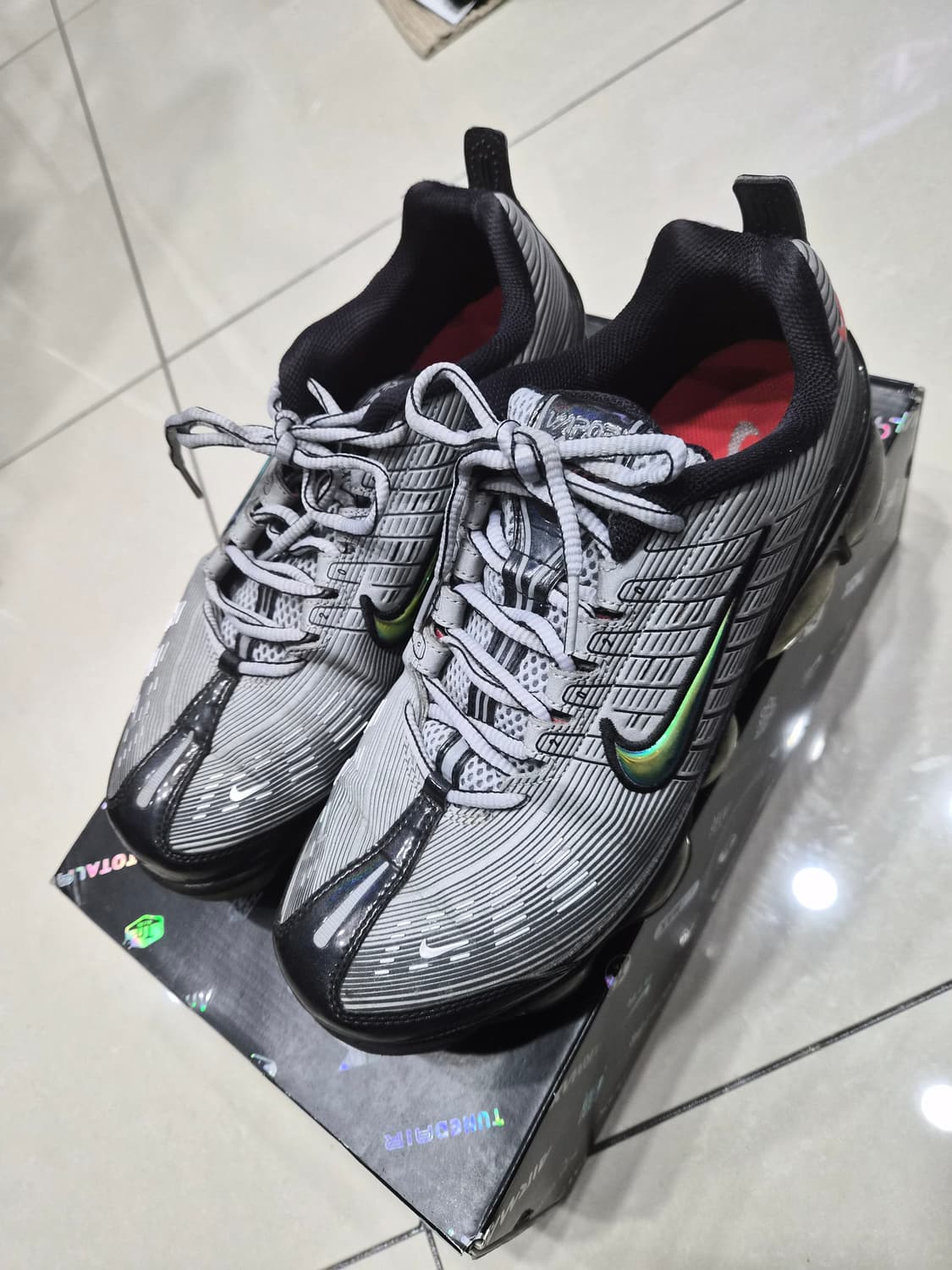 나이키 에어 베이퍼맥스 360 회색 운동화 상품이미지1